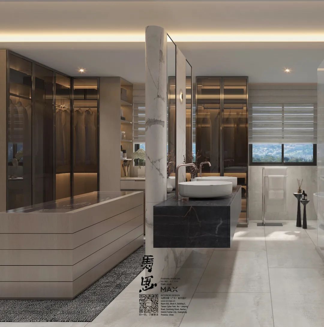 马思室内设计 | 温润雅致,静谧奢美,超凡脱俗的设计格调-105