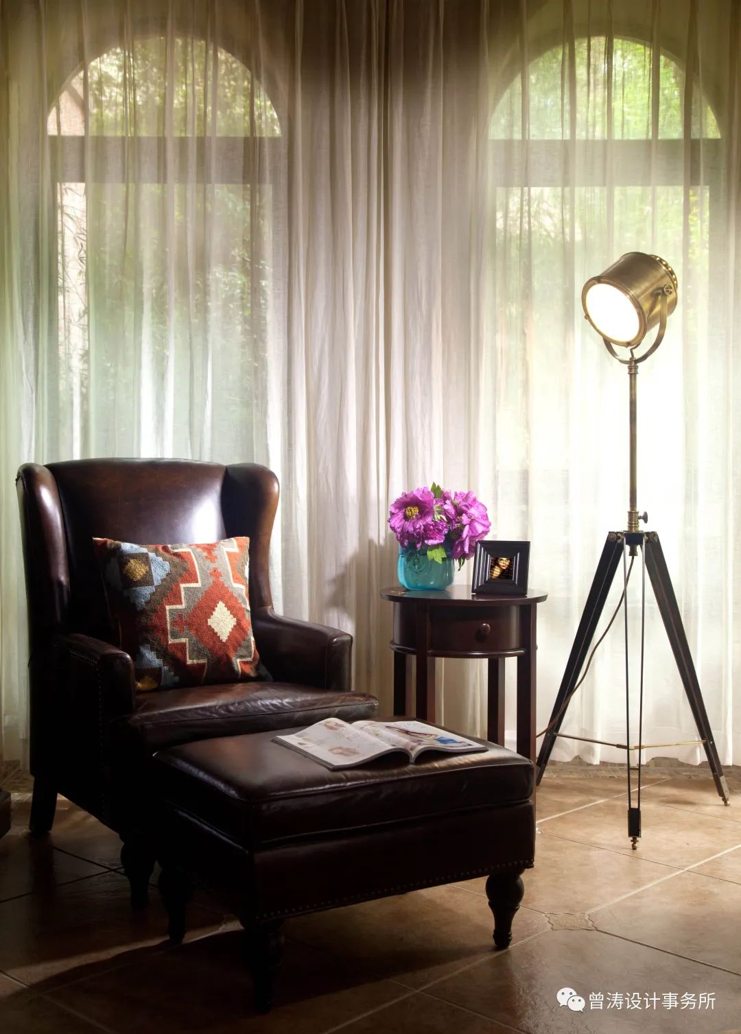 蓝湖郡花园别墅 | 美式乡村风格,光影与空间的深层对话-64