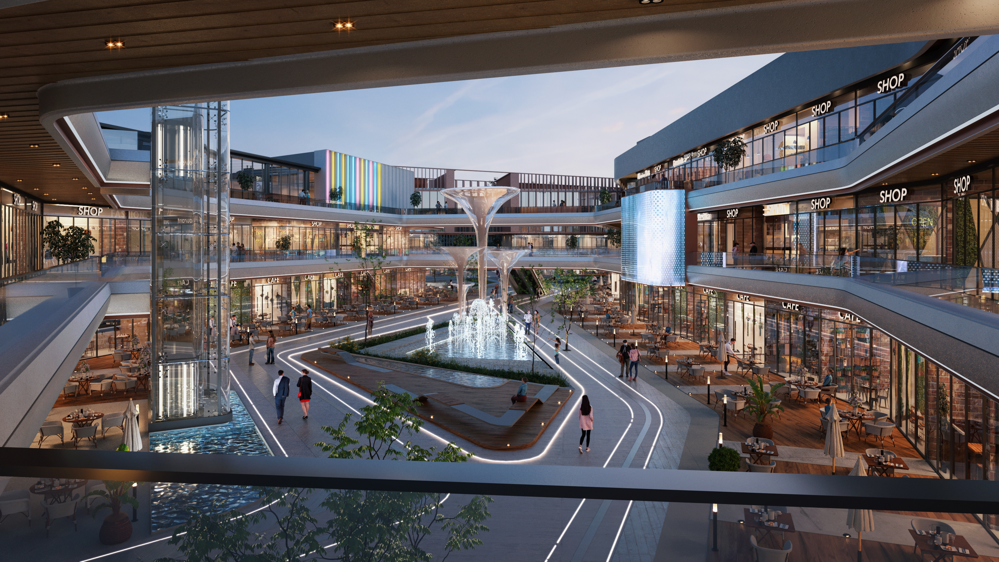 拉维达购物中心丨埃及丨MOD+Partners-12