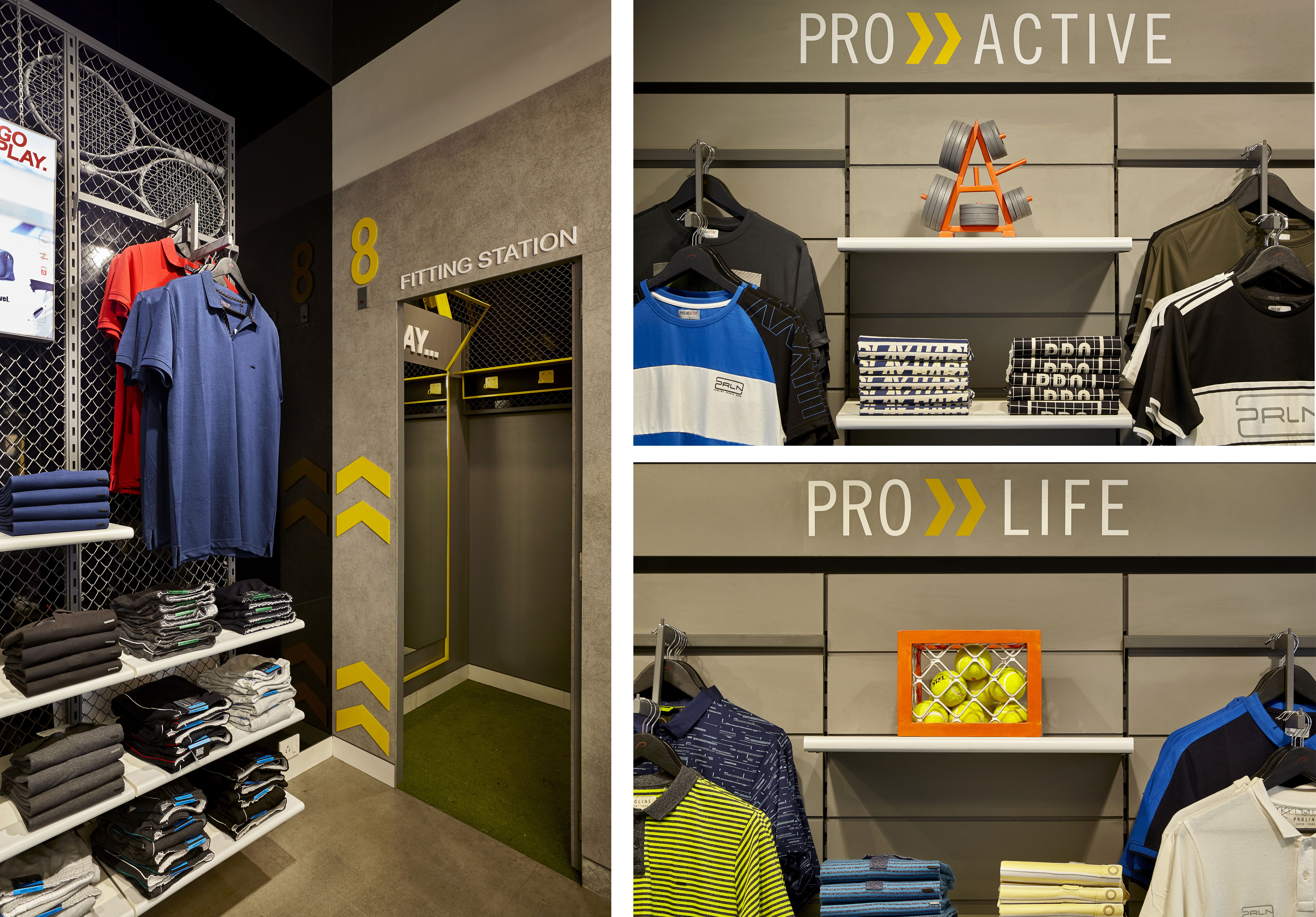 印度 Proline 运动休闲店设计-27