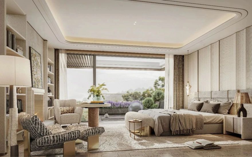 成都华润天宸上院丨中国成都丨硬装李益中设计,软装矩阵纵横-76