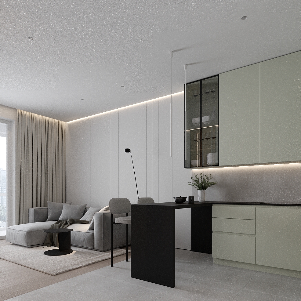 kitchen living room 20m-1