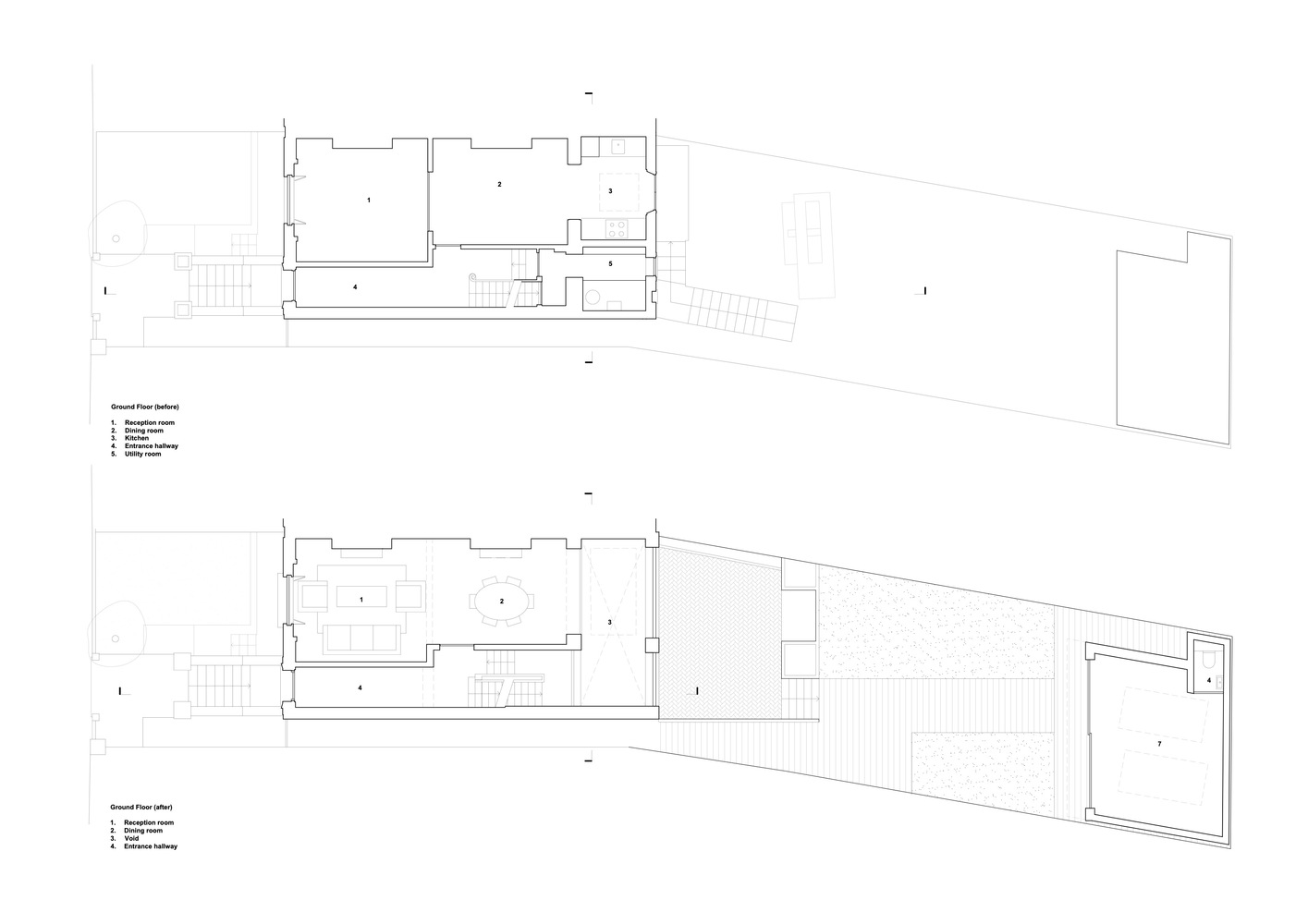 伦敦 Hackney 区现代风半独立别墅设计丨英国伦敦丨DEDRAFT-48