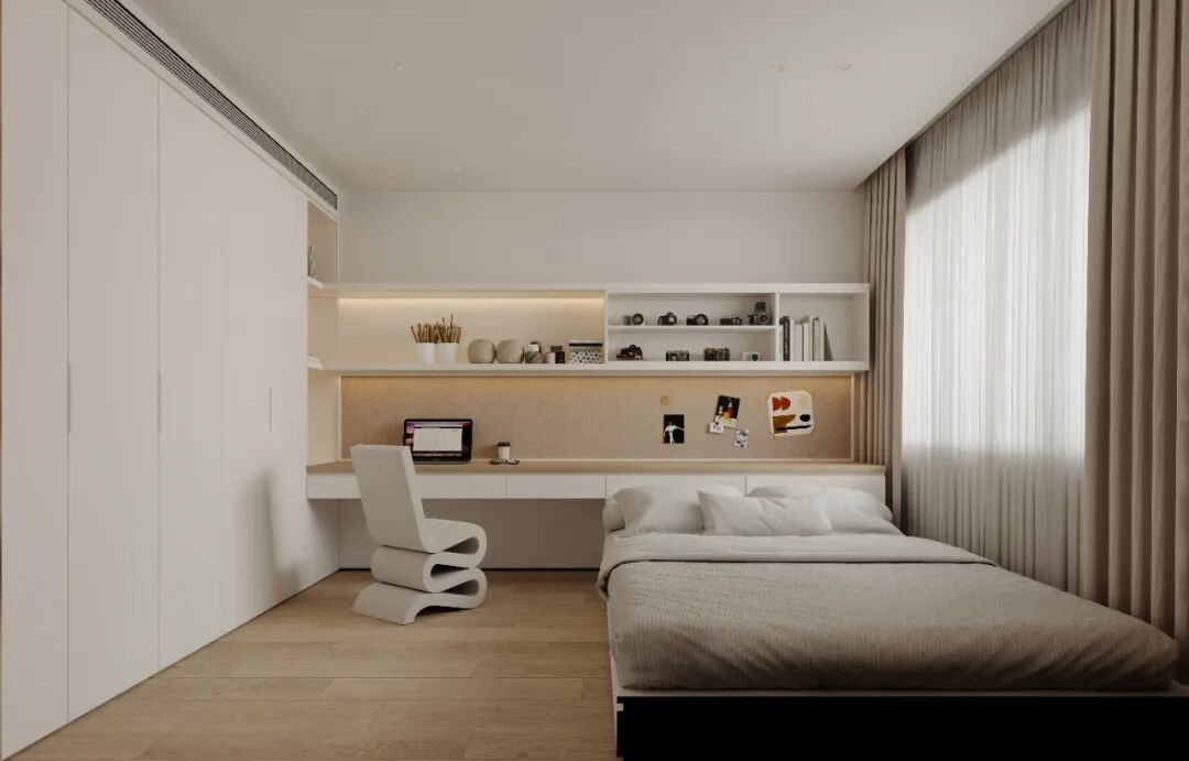 YUJINGDESIGN·现代极简&包豪斯，人宠和谐空间-69