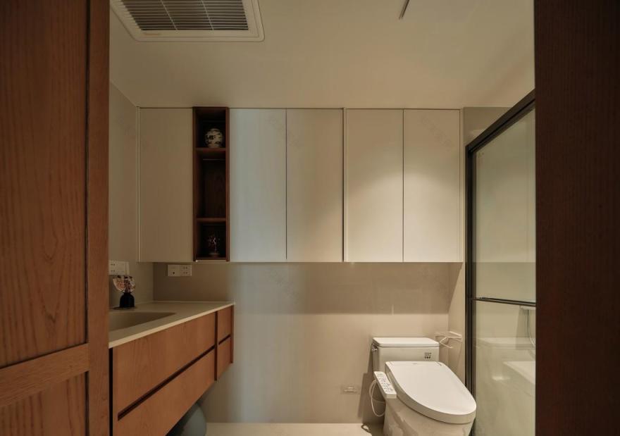 中式禅意与现代中古,160平老房大变身-44