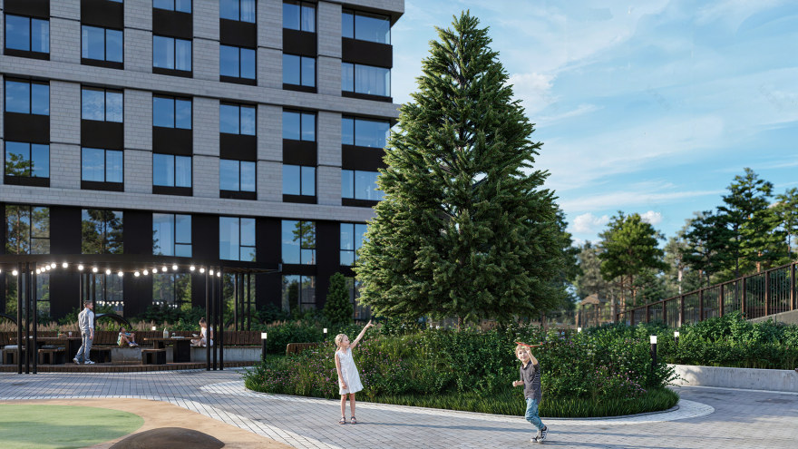 ЖК Шервуд小区环境整治丨俄罗斯巴尔瑙尔丨未明确体现-15