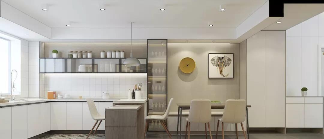 许宅 | 180㎡现代北欧风住宅室内设计案例-21