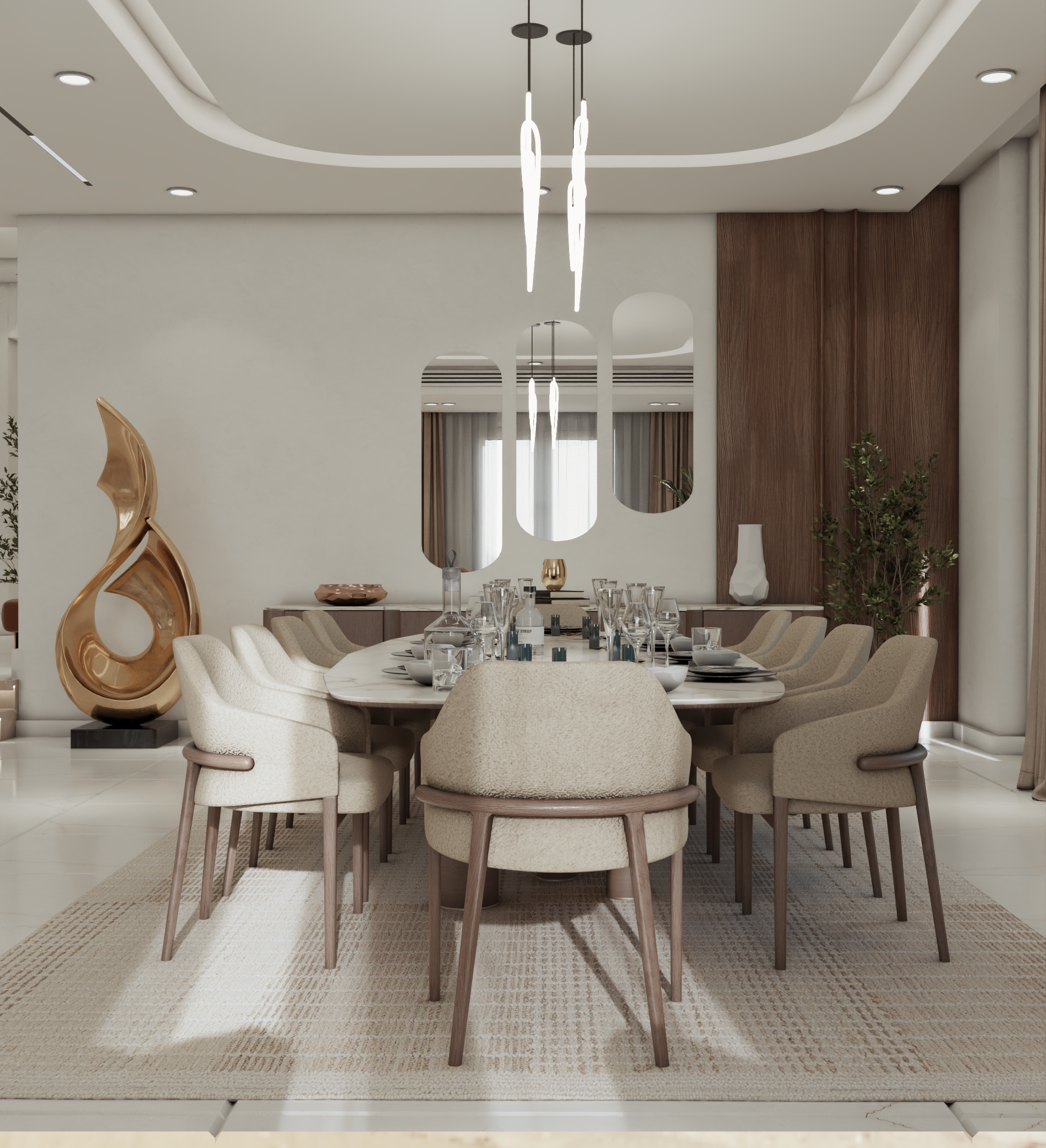 Grand Open-Concept Living-8