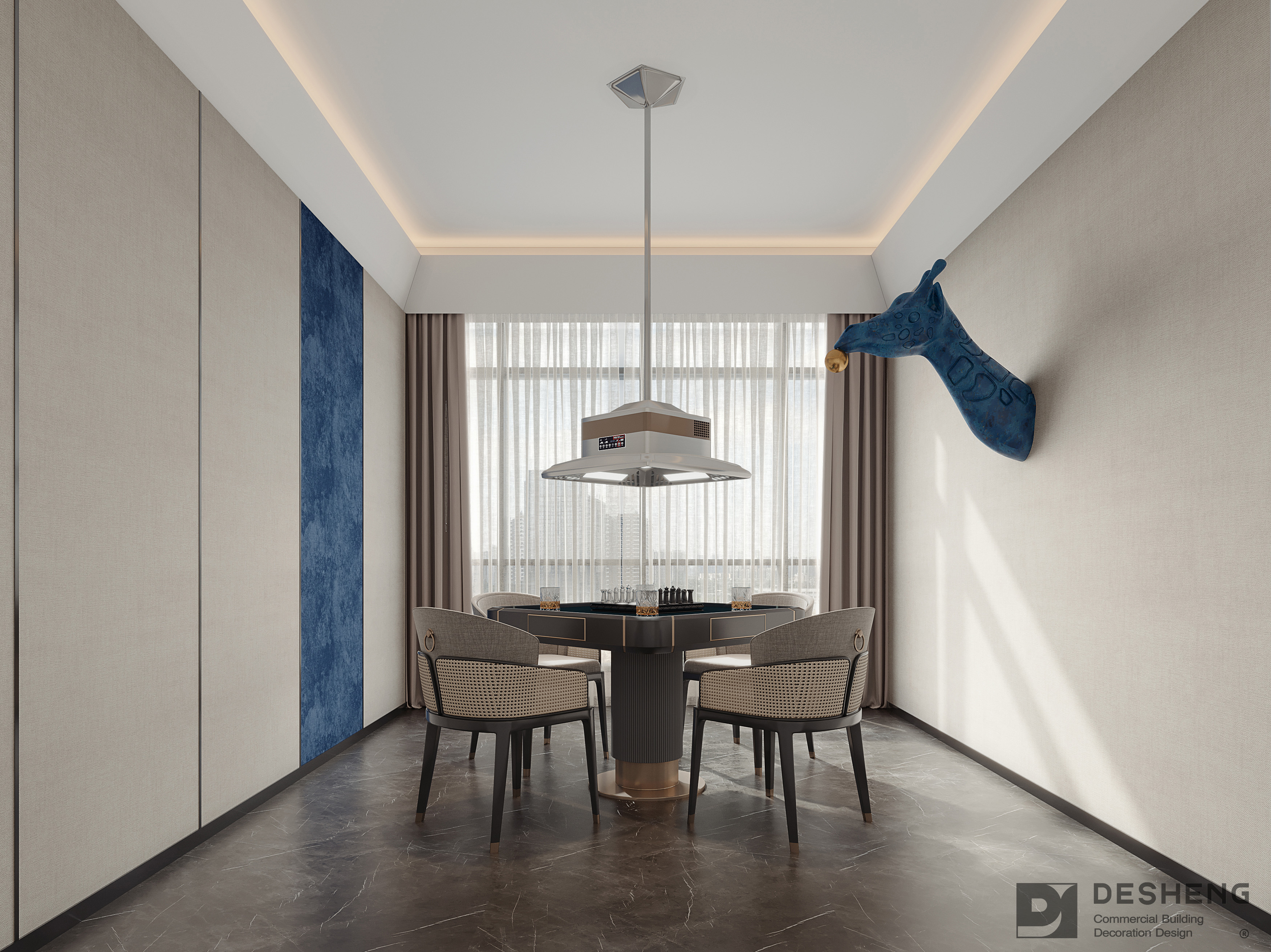 德盛装饰茶楼案例分享-休闲娱乐来一下-6