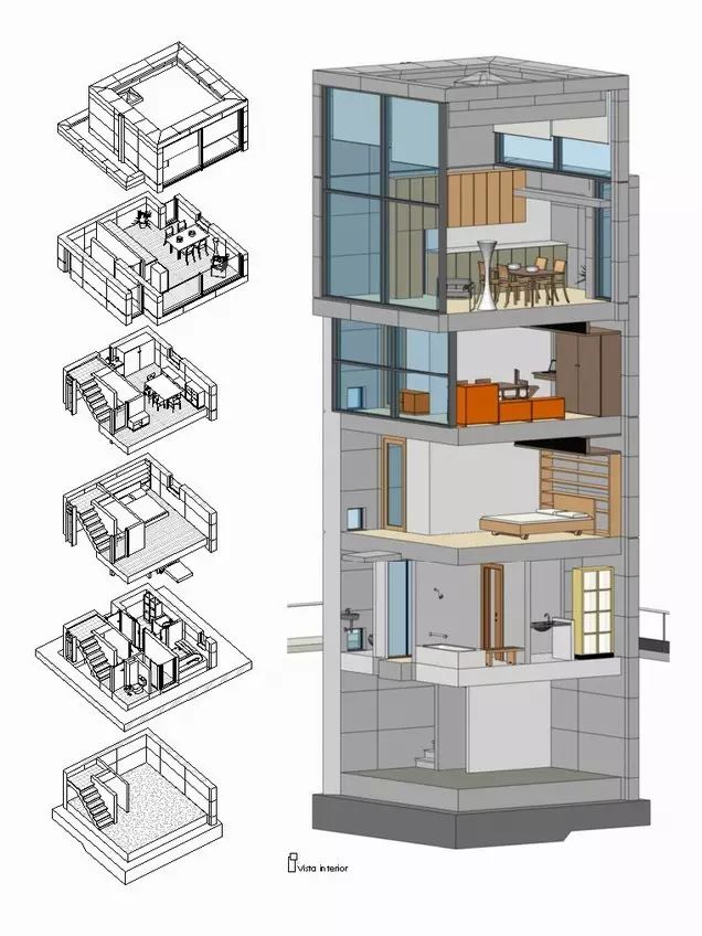 安藤忠雄设计的一对4 ×4 House，用来感悟人生-51