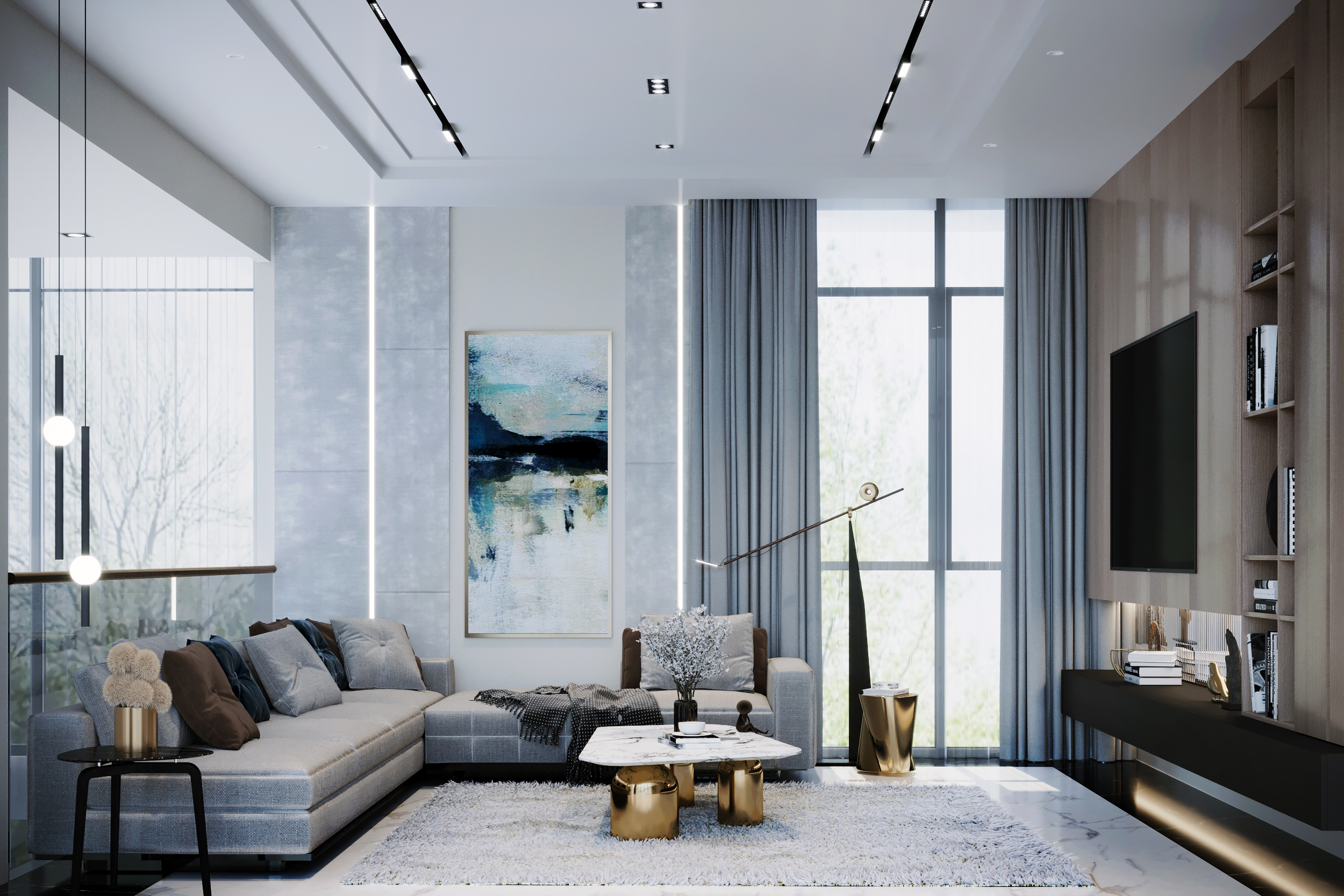 一楼·厅丨阿联酋丨ORTHO DESIGNS STUDIO-8