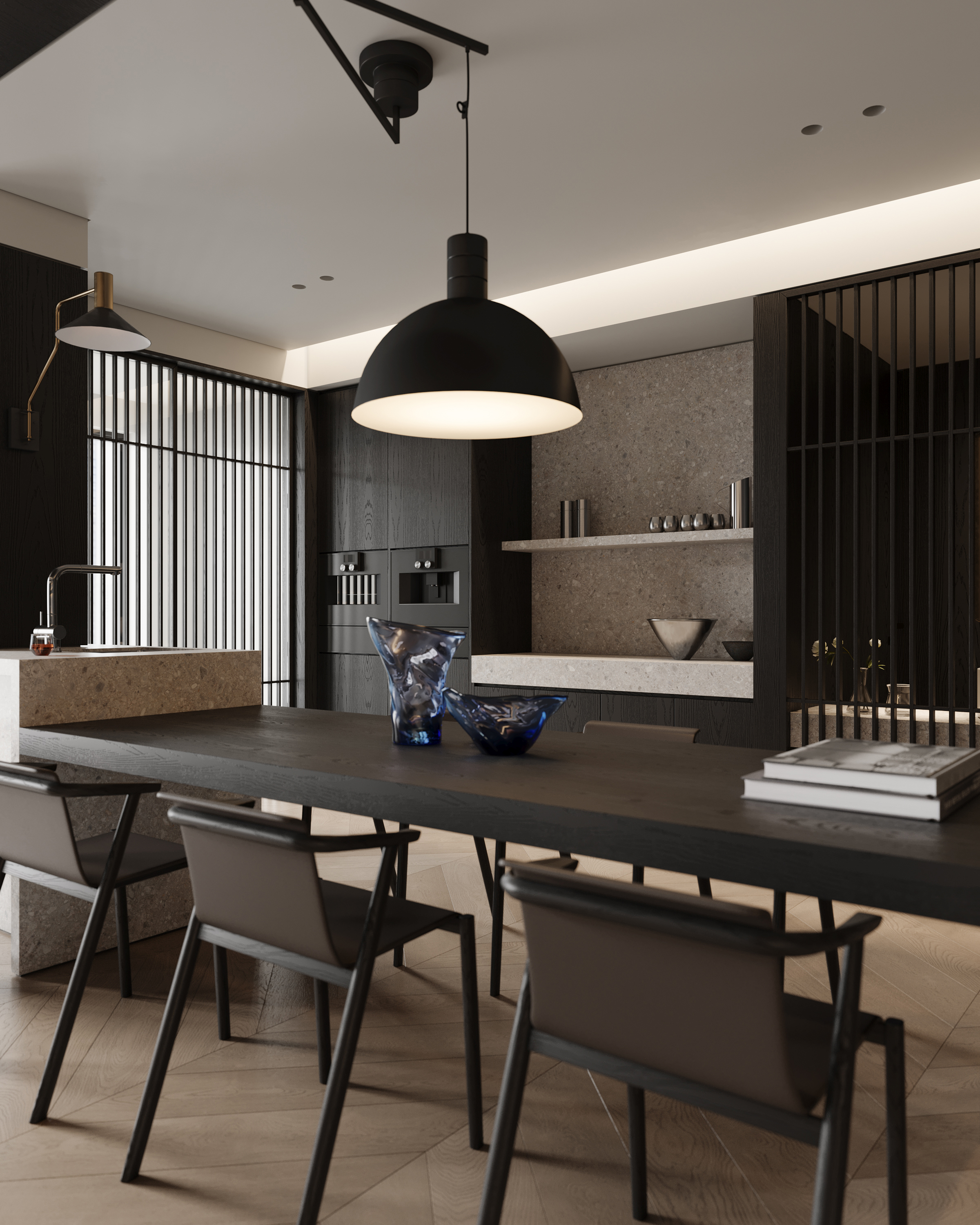 现代暗黑风家居-6