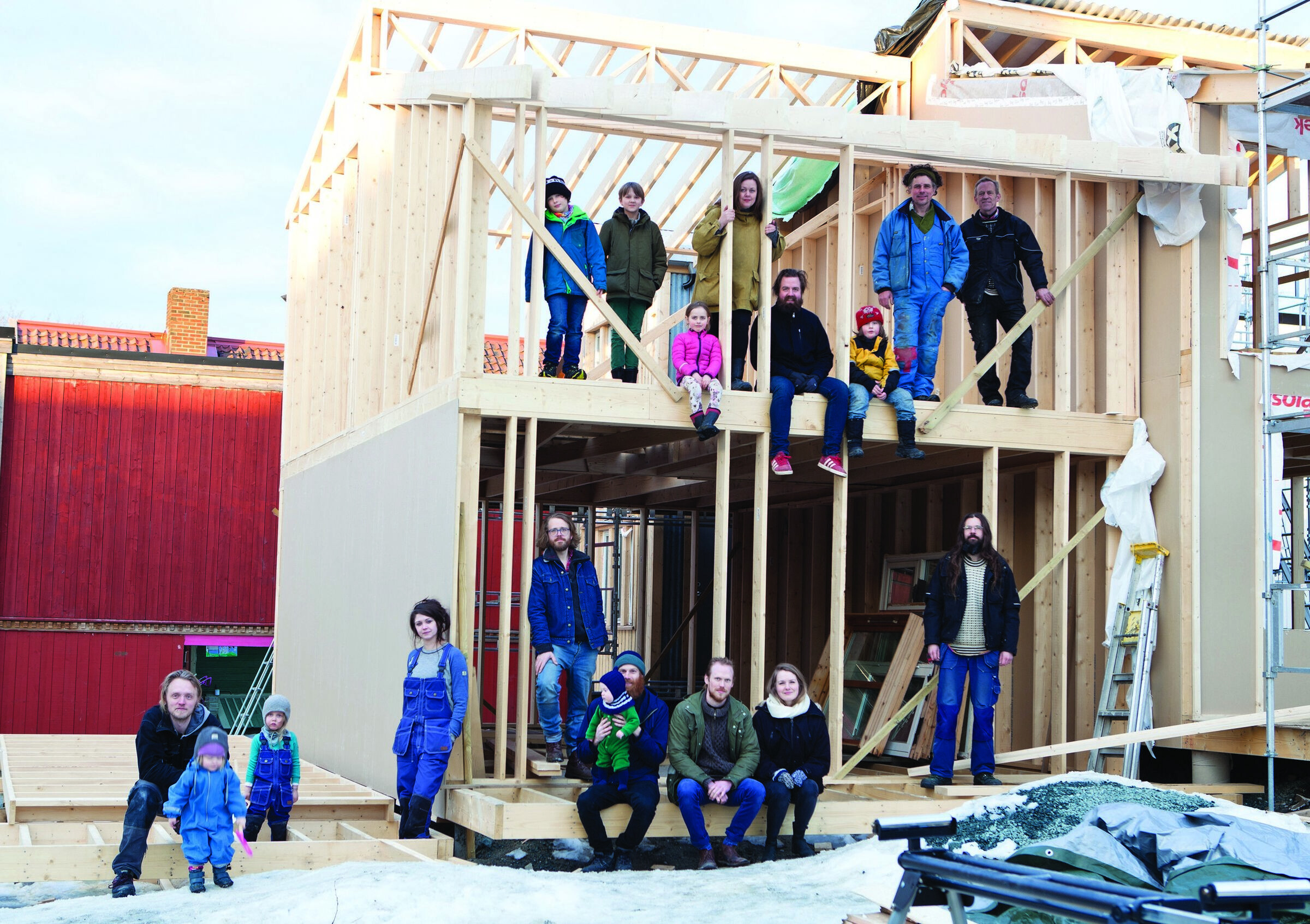 挪威 Svartlamon 实验性住房 · 可持续,自建与参与式设计-36