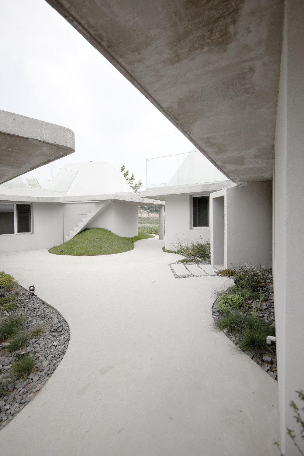韩国双生异构住宅(2020)(a round architects)设计-26
