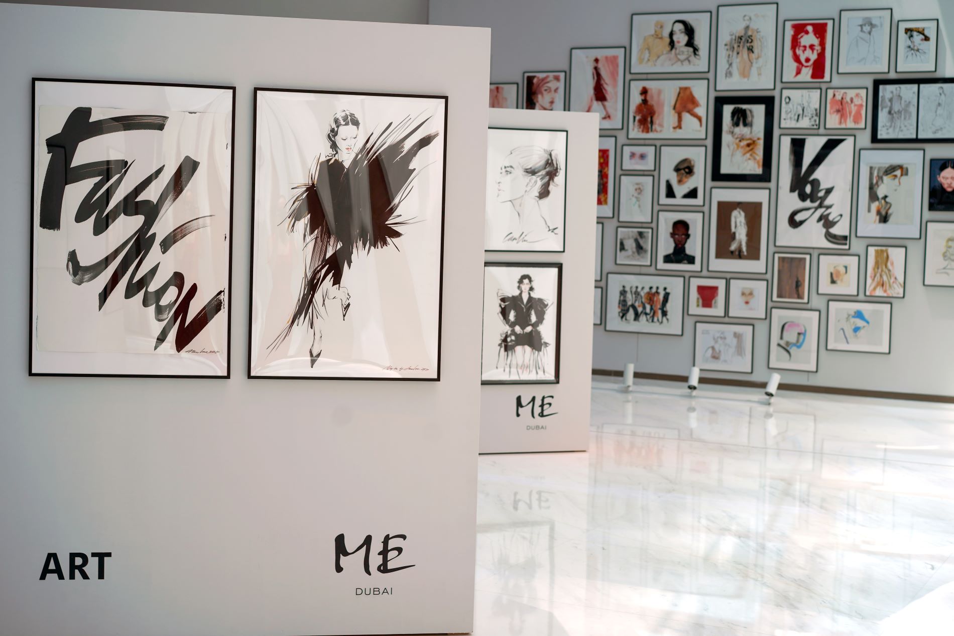 Fashion Art: подиумная иллюстрация в Дубае-14