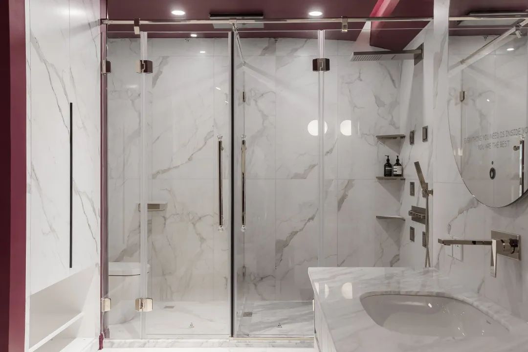 175㎡法式风情顶层复式，旋转楼梯融入“职住一体”生活-106