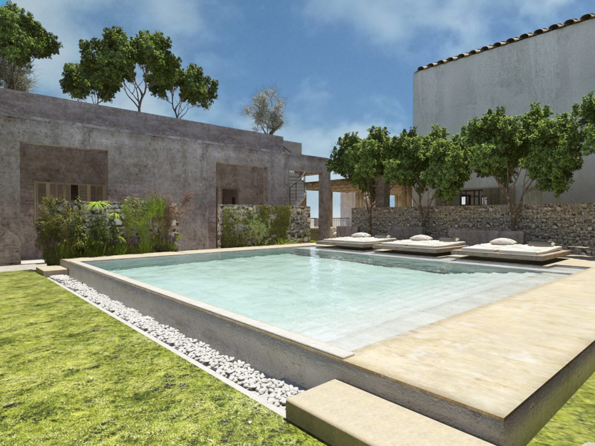 Spa Acro Suites室外空间设计  Utopia酒店设计丨希腊-6