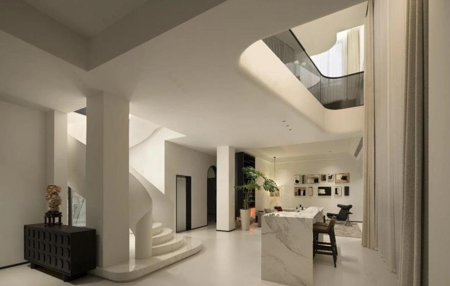 湖南长沙天麓别墅私宅丨中国长沙丨山乙山合-22