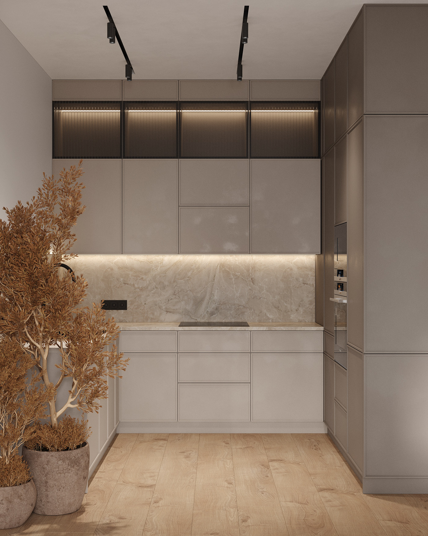 原木+高级灰住宅设计-8