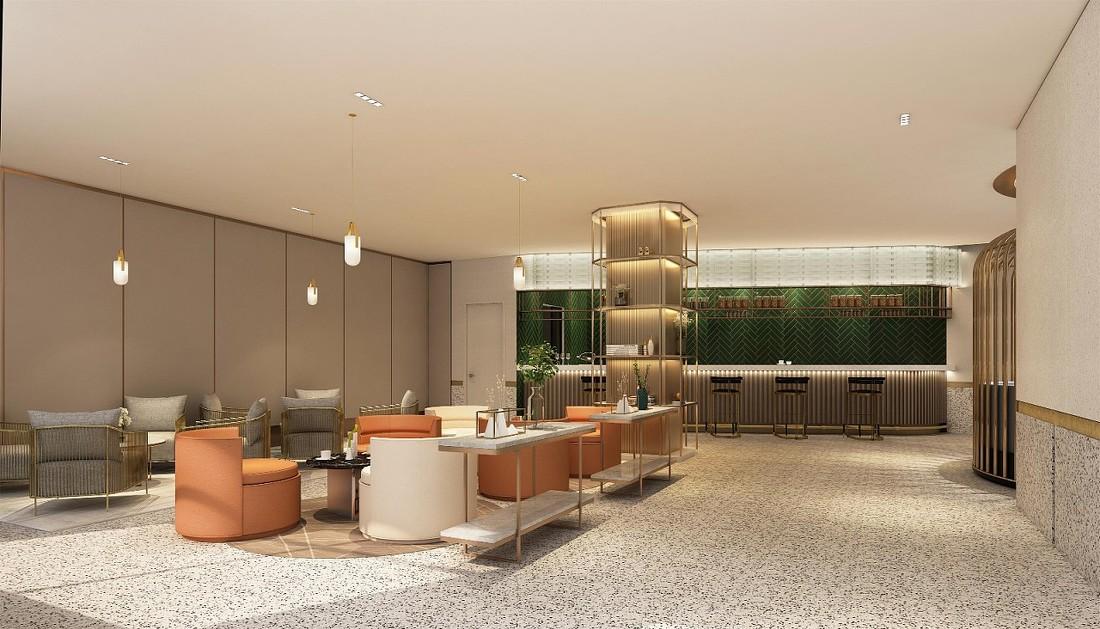 
600㎡高级西餐厅-高典丽装修案例赏析 -1