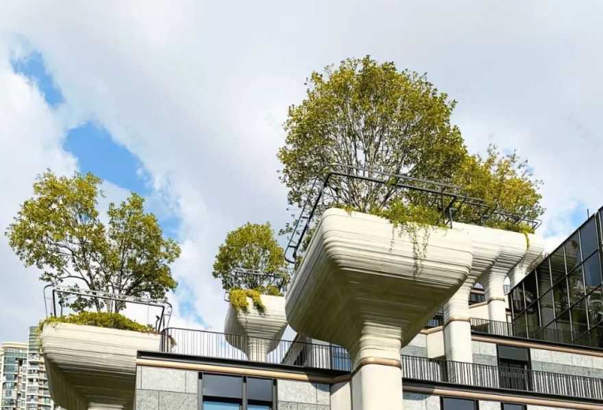 上海新地标“天安千树” | 托马斯·赫斯维克的天马行空之作-158