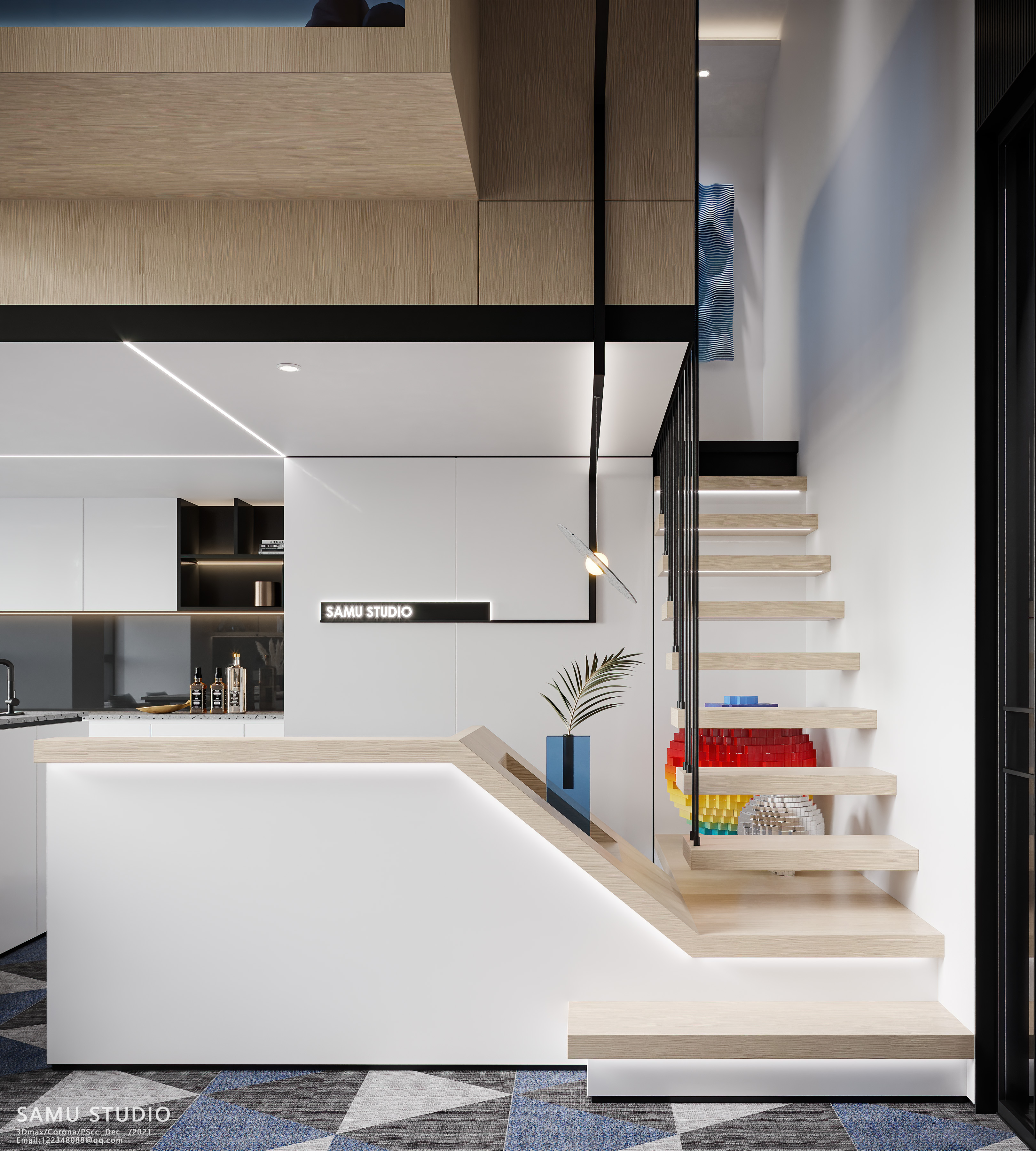 现代 LOFT 办公空间设计典范丨SAMU STUDIO-5