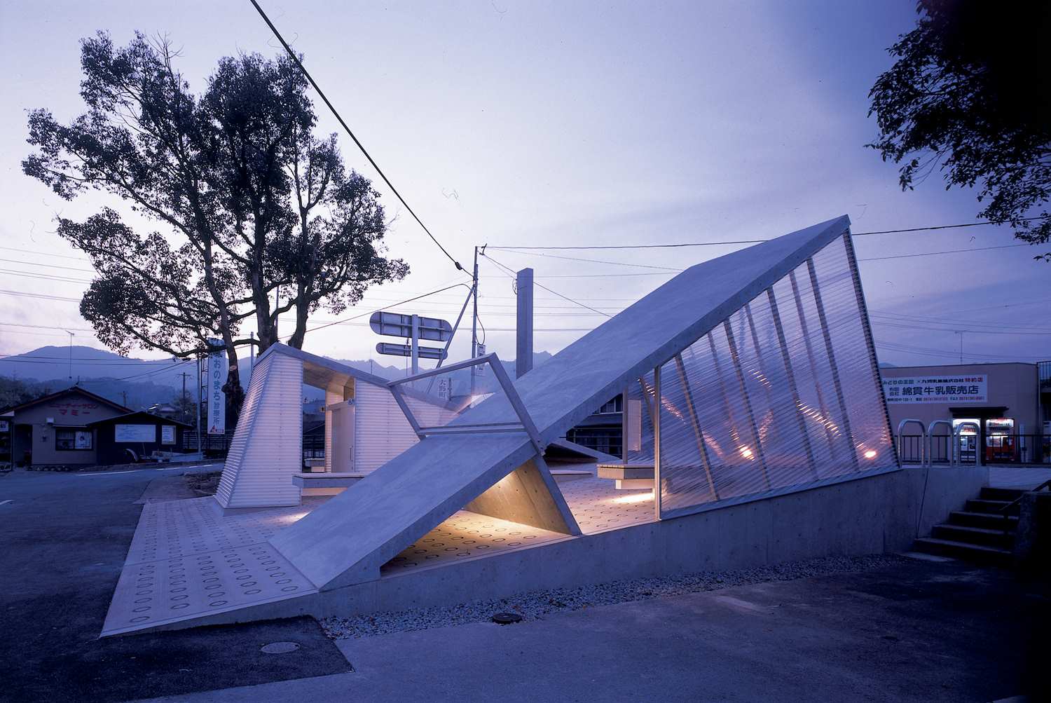 大野町バスターミナル丨日本大分丨塩塚隆生アトリエ（意匠）,大賀成典（構造）等-3