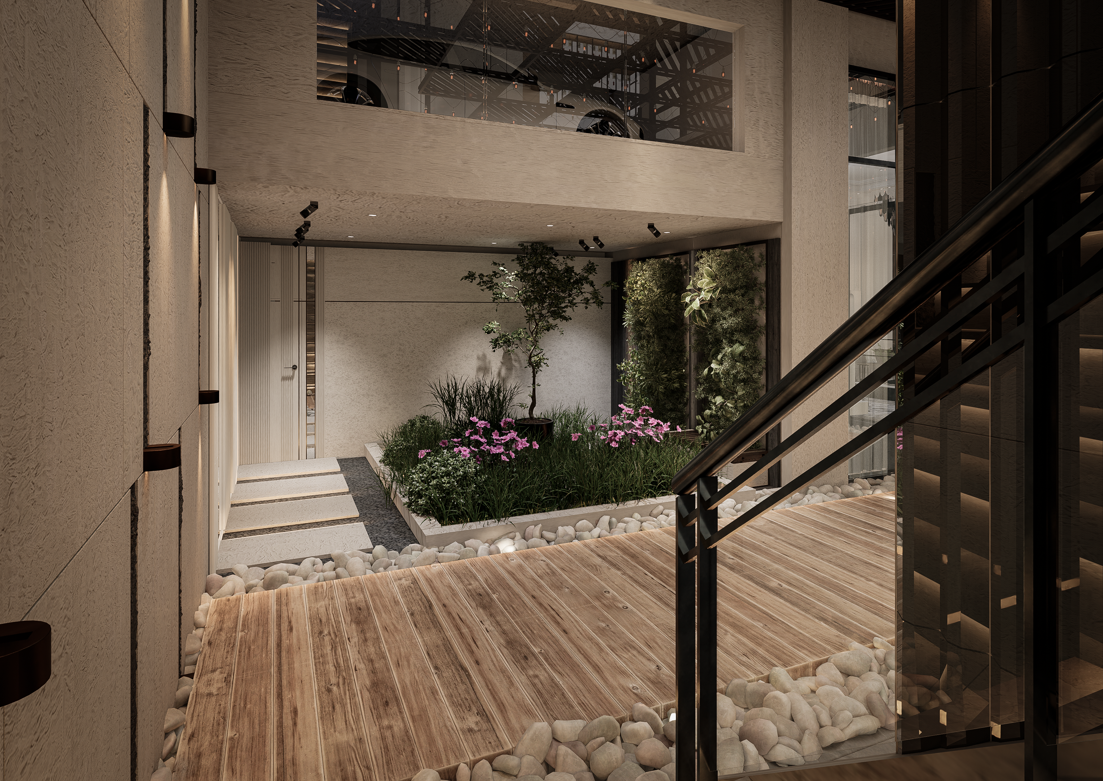 艾因花园和休闲区丨The Diwaniya Design-8