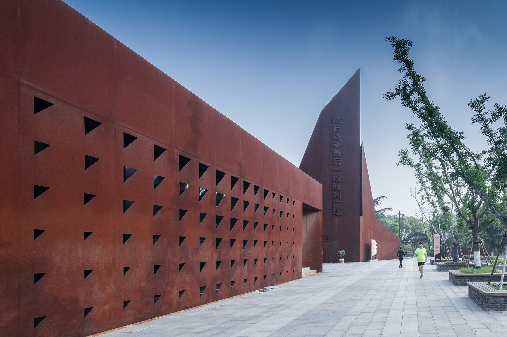 高邮抗日战争最后一役纪念馆及胜利广场丨同济大学建筑设计研究院-23