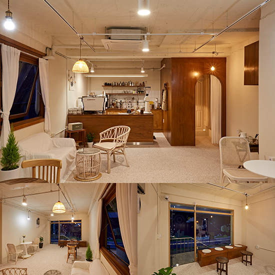 双层咖啡厅 | 白色与原木的 13 坪空间设计-1