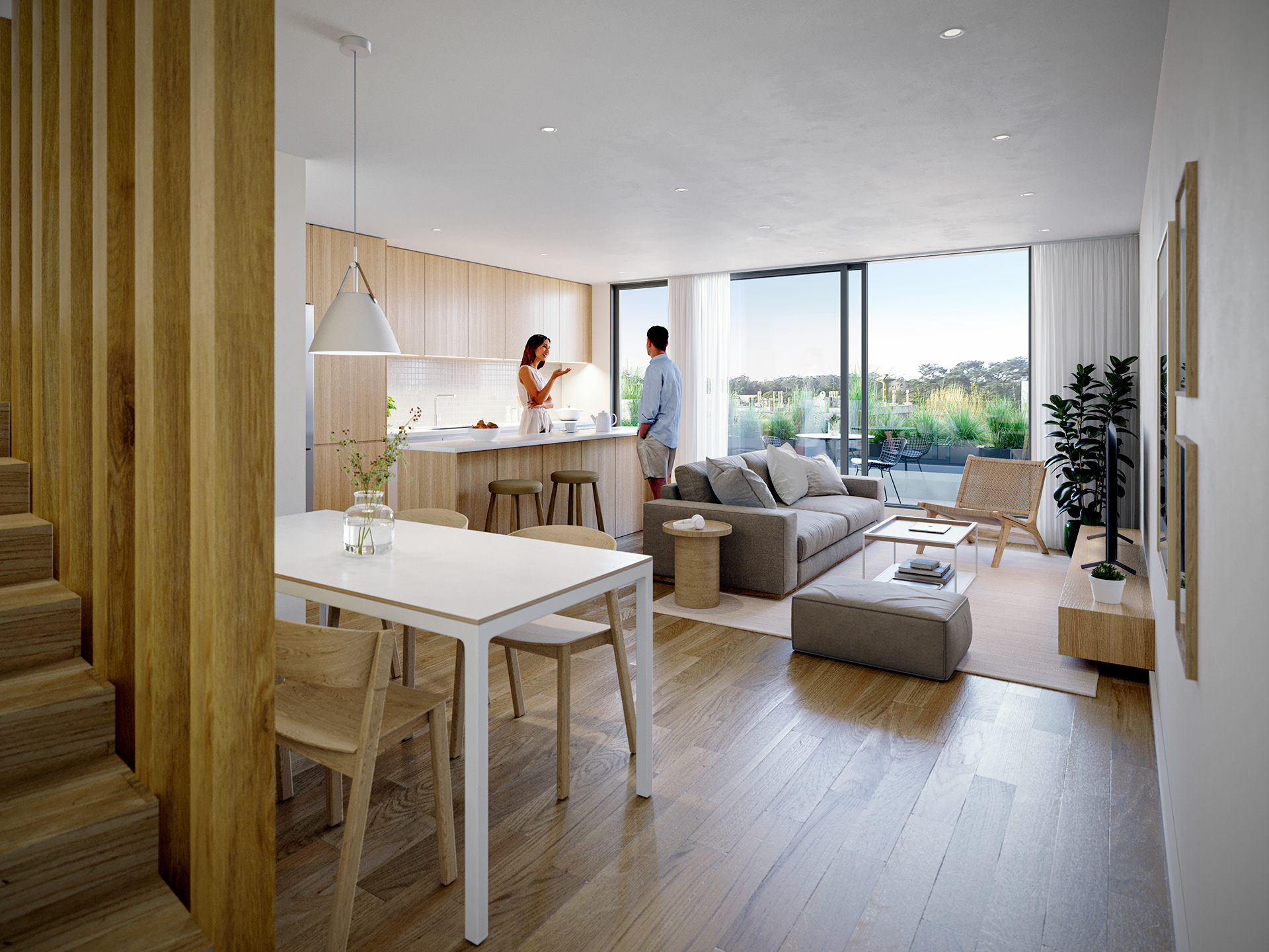 巴塞罗那复式公寓丨乌拉圭卡内洛内斯丨Tanco Errea 建筑事务所-11