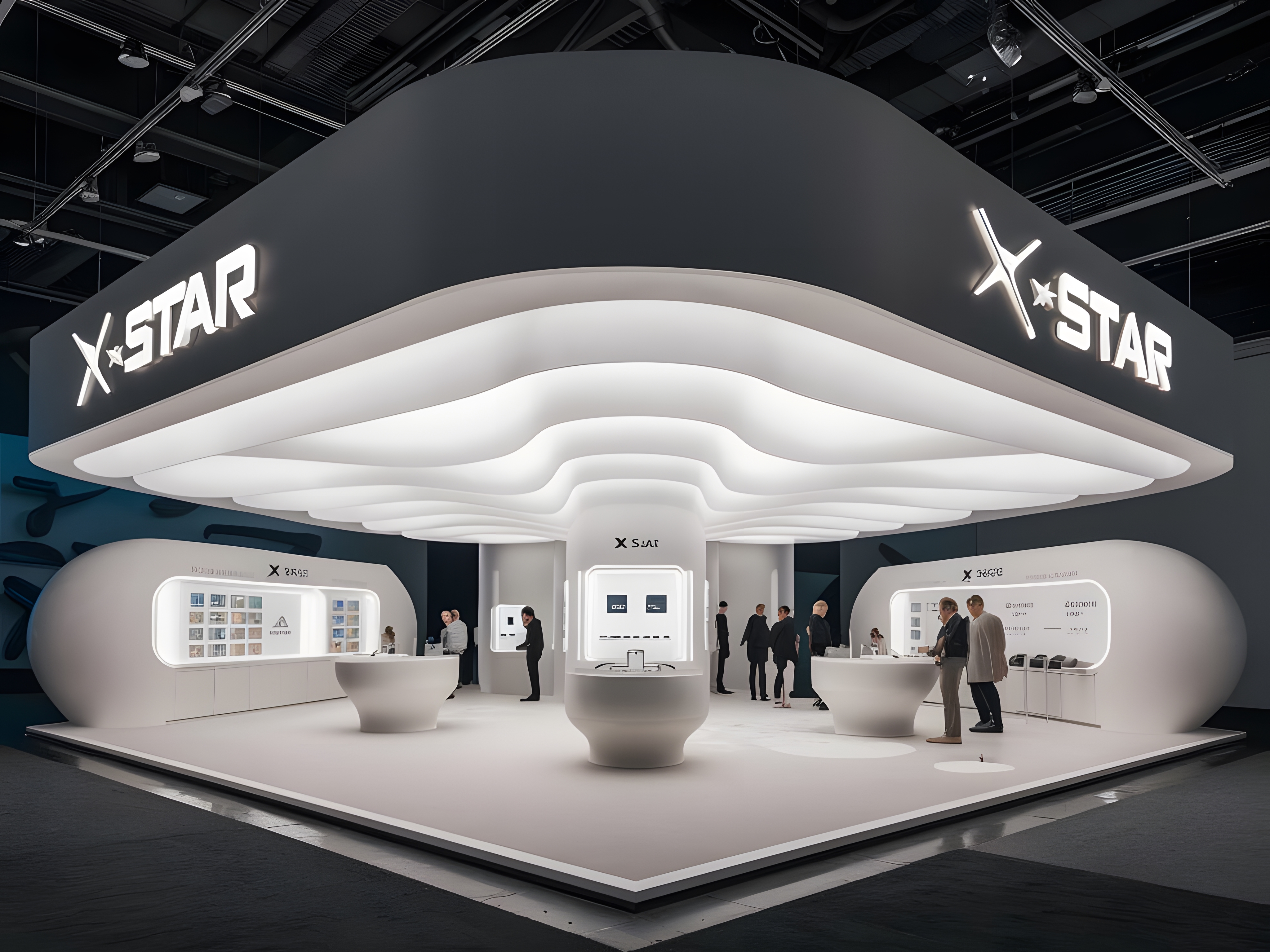 3C product booth at Telecom Exhibition-5