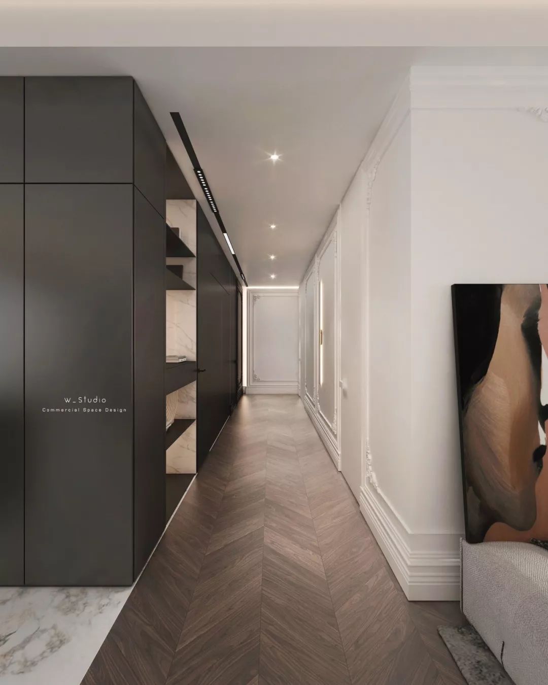 南京 400m²现代美学空间,打造生活哲学的沉浸式体验-15