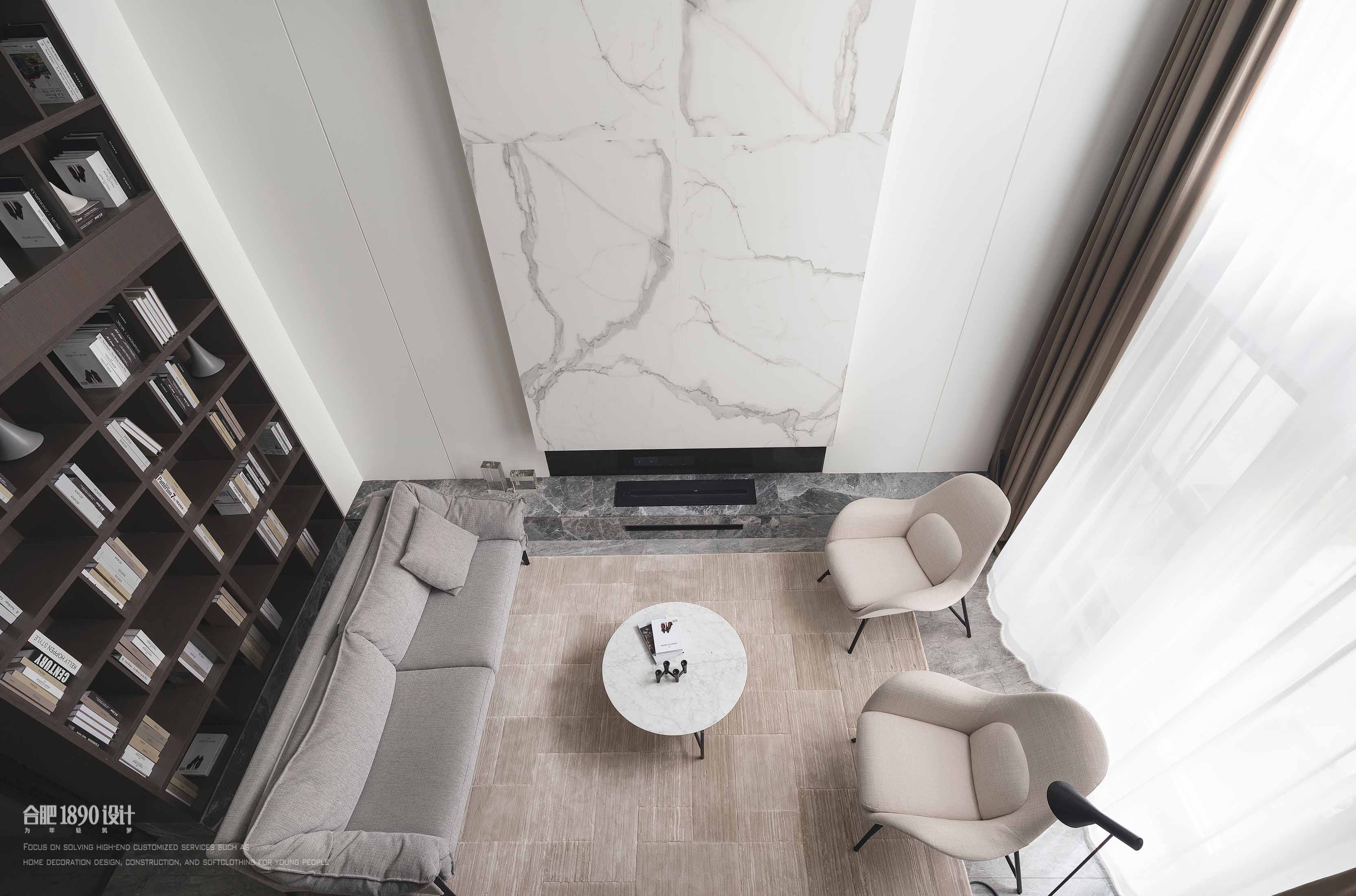 线条与块面 · 合肥西山林语低复设计丨中国合肥丨1890 设计-37