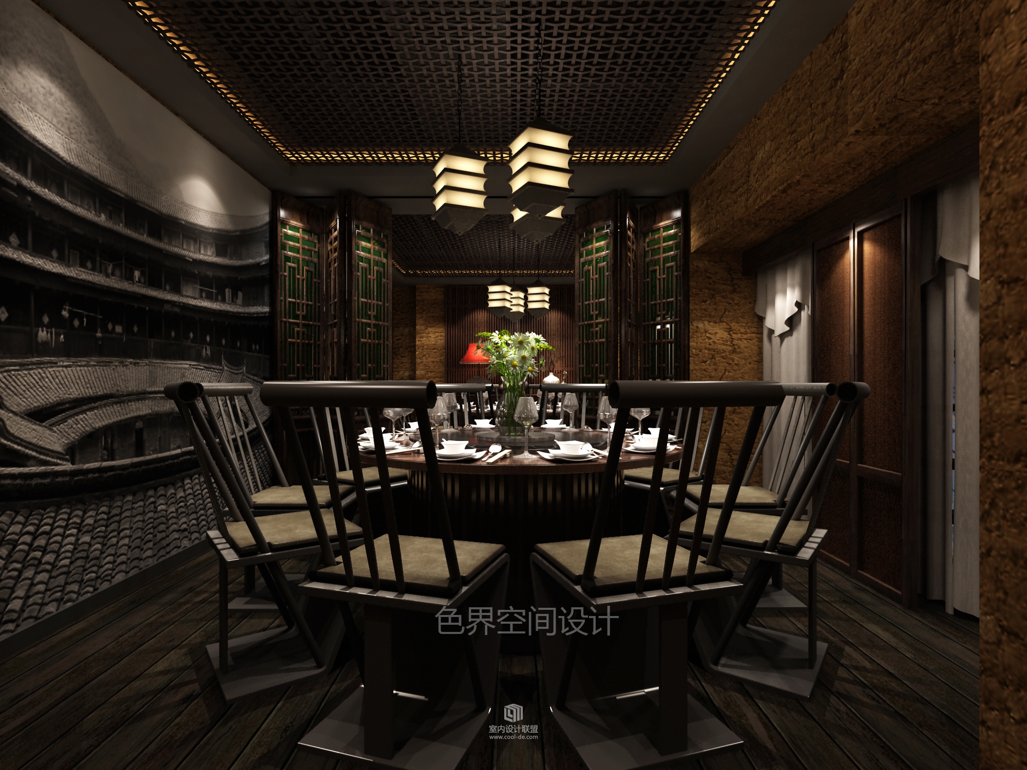 客二代餐厅惠州中梁店设计--色界空间设计-12