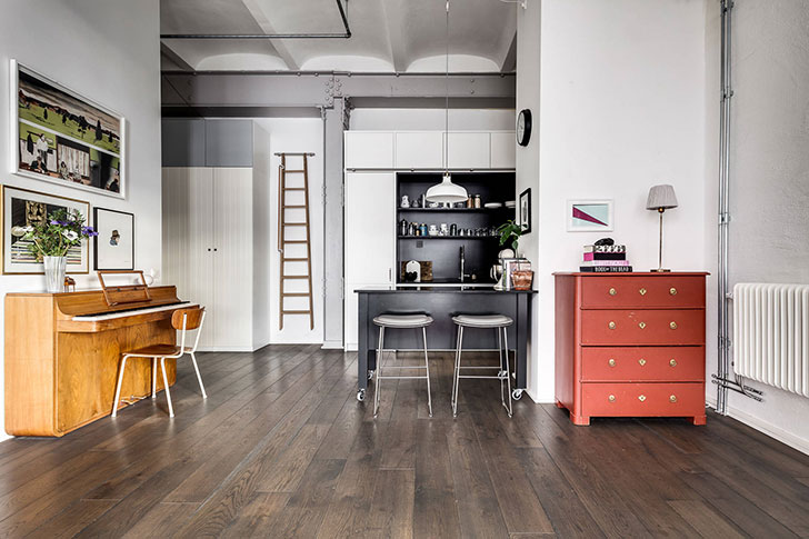 斯德哥尔摩旧工厂翻新工业风 LOFT-8