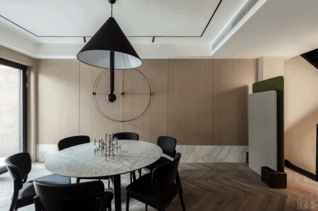 成都市复式公寓的现代简奢花园生活-72