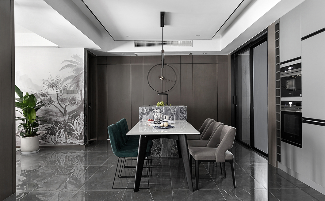 大平层舒适空间设计-16