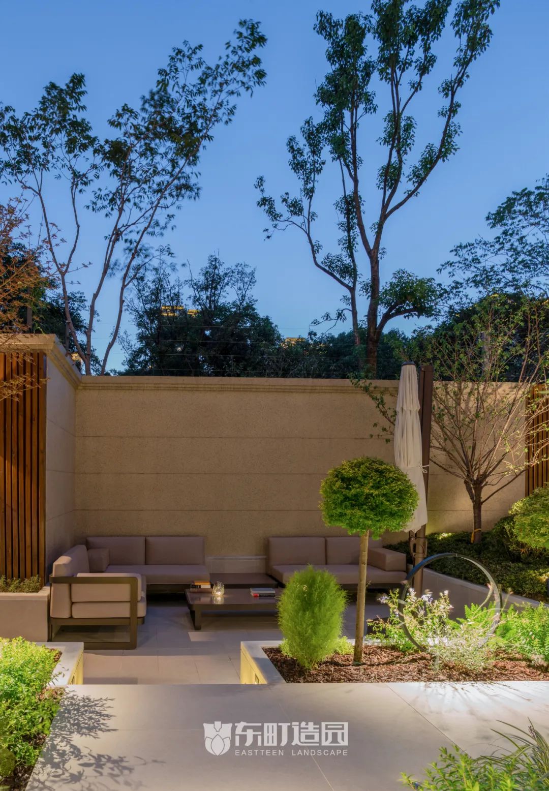 上海 70㎡中式庭院 | 枯山水涟漪映罗汉松-41