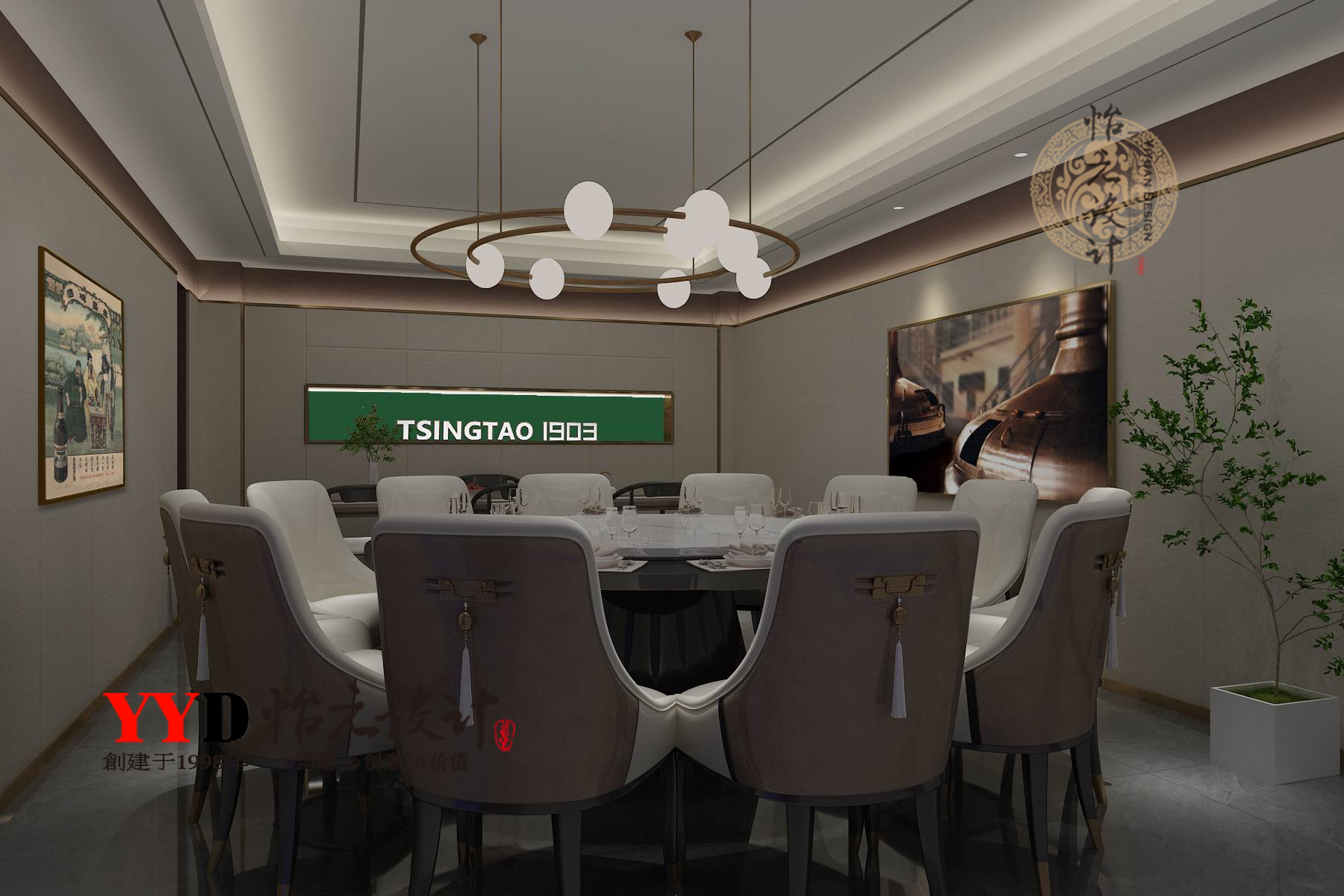 1903 啤酒餐吧设计-1