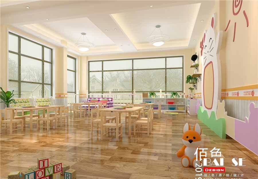 佰色幼儿园艺术设计幼儿园装修儿童主题乐园-8