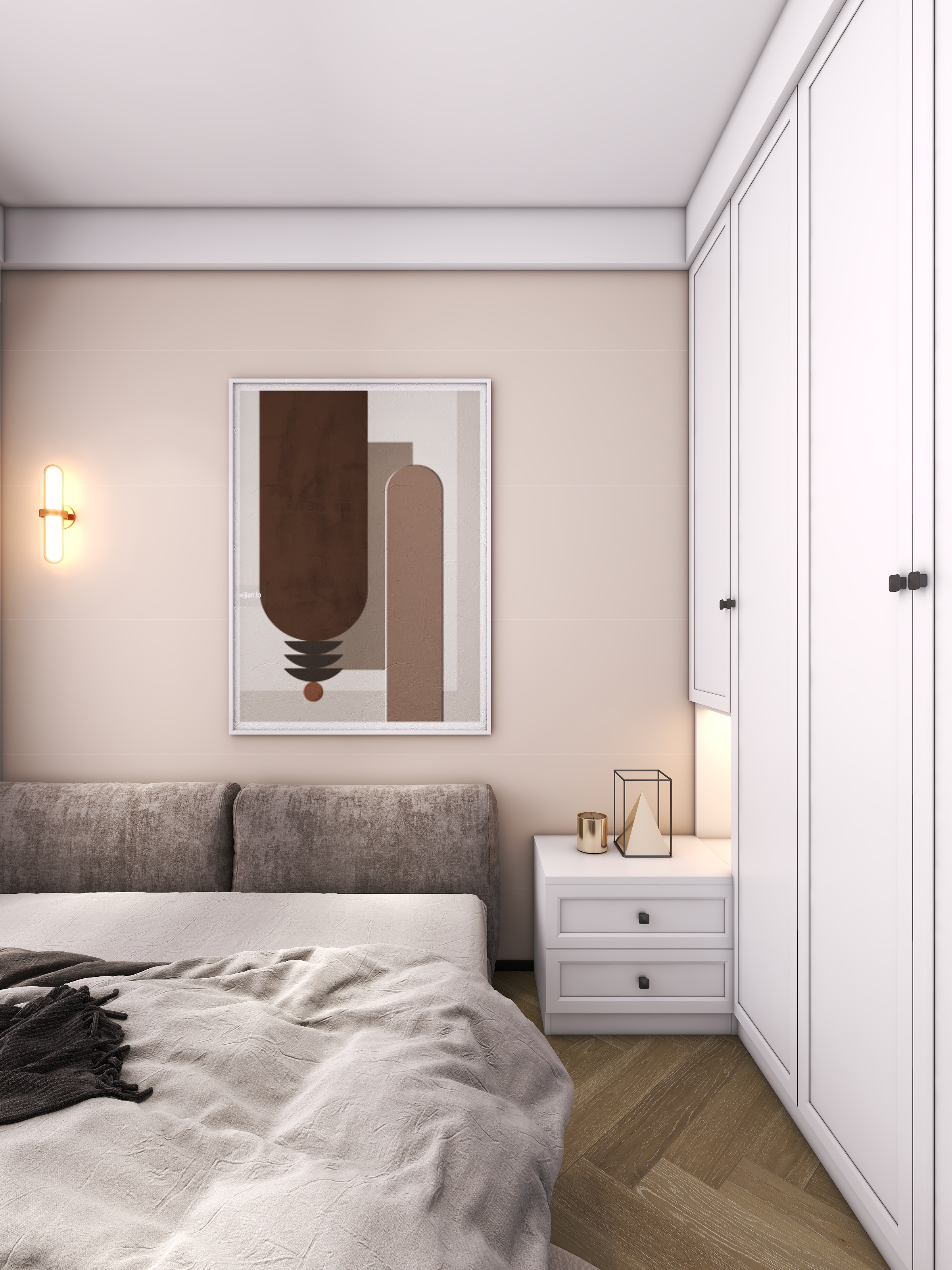 四川成都华府悦璟（115平方简约法式三居室）-41