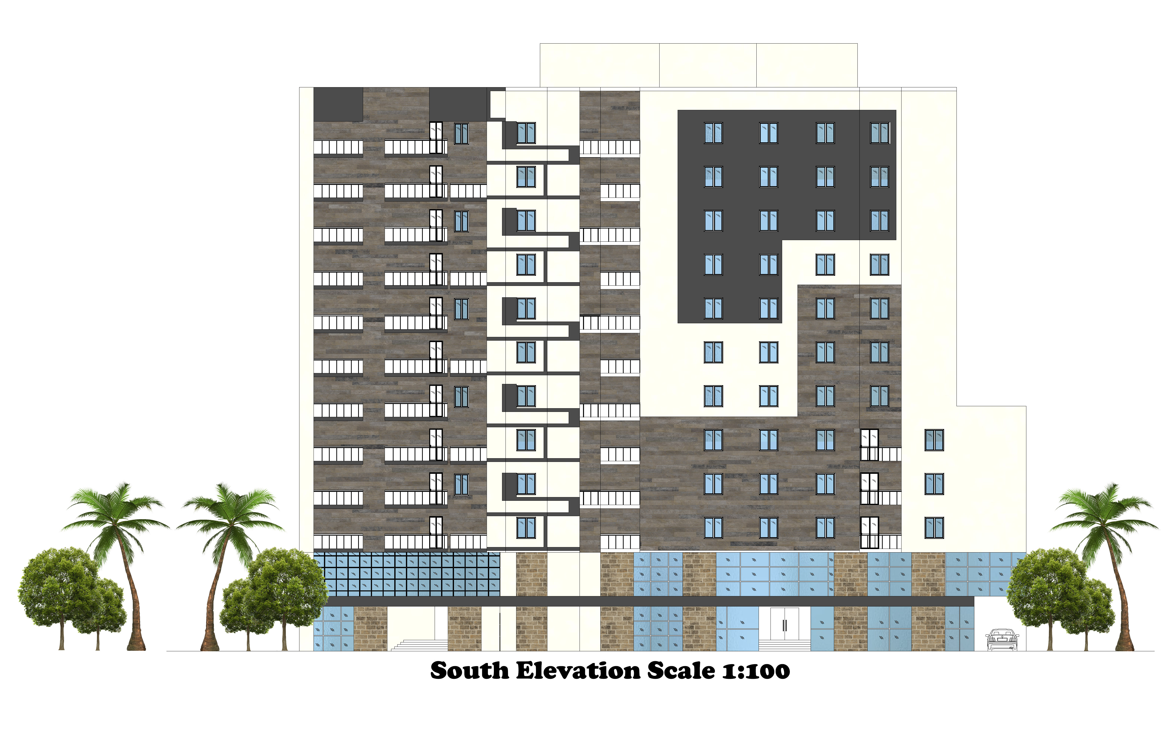 Residential Commercial Building Project-11