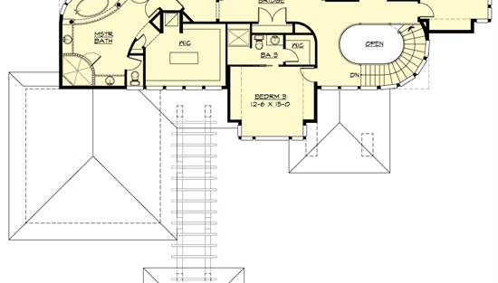 Plan 3346 两层现代住宅设计方案-53