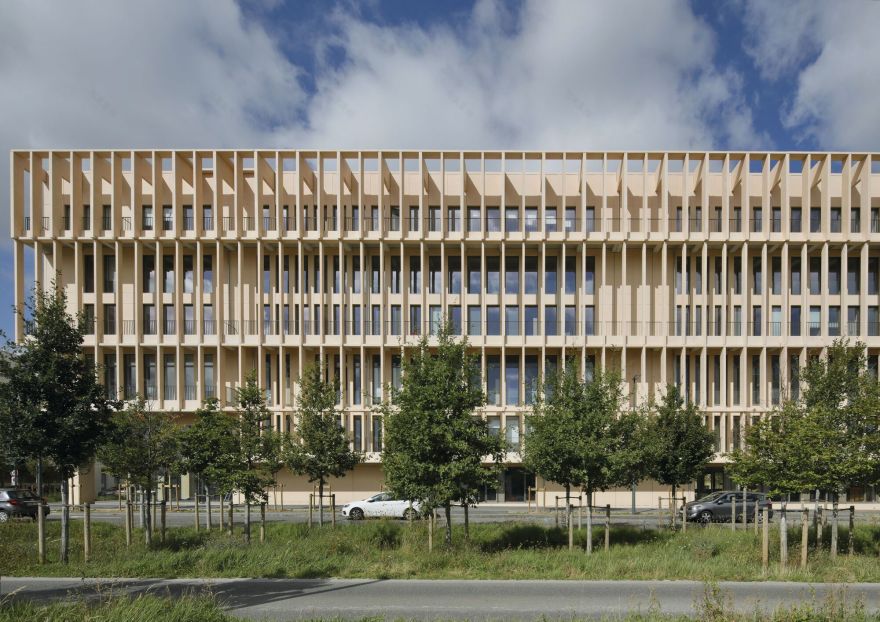 巴黎近郊 MinesTelecom 研究所丨法国巴黎丨Grafton Architects-2