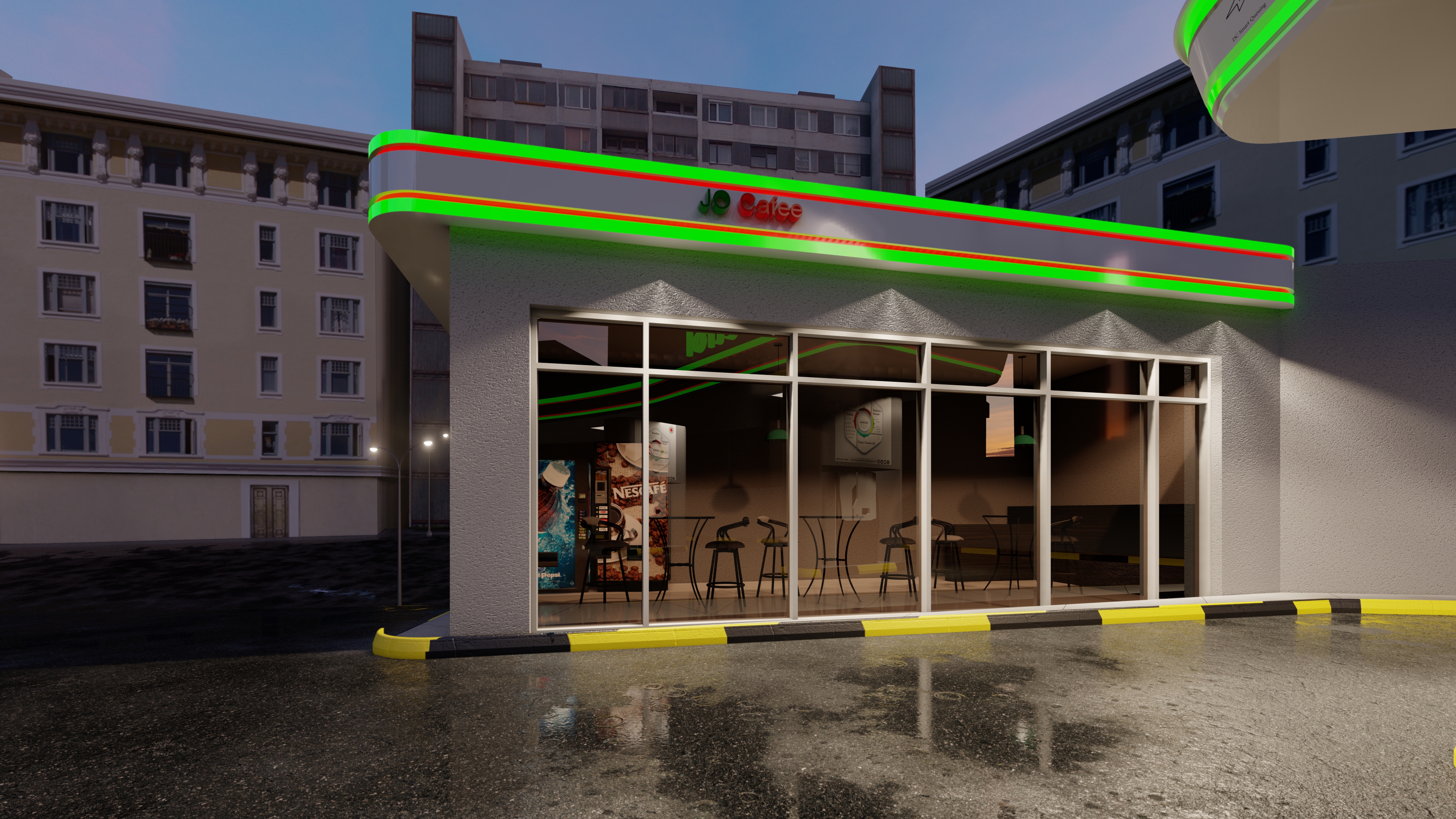 JO Petrol Electric Station-15