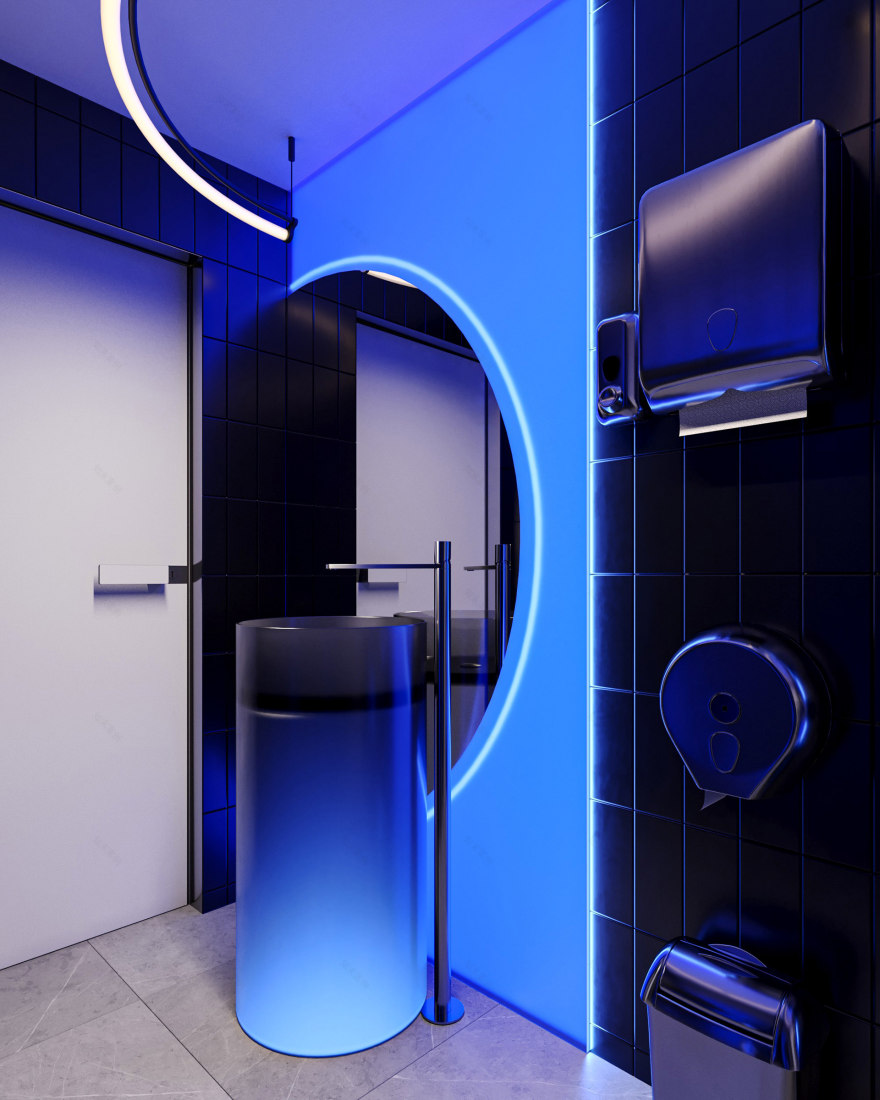 WC & Kitchen Cafe HB丨Sher.Architects-12