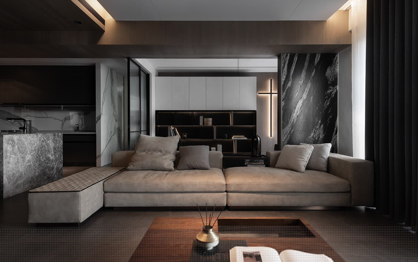 静谧沉稳现代风室内设计-6