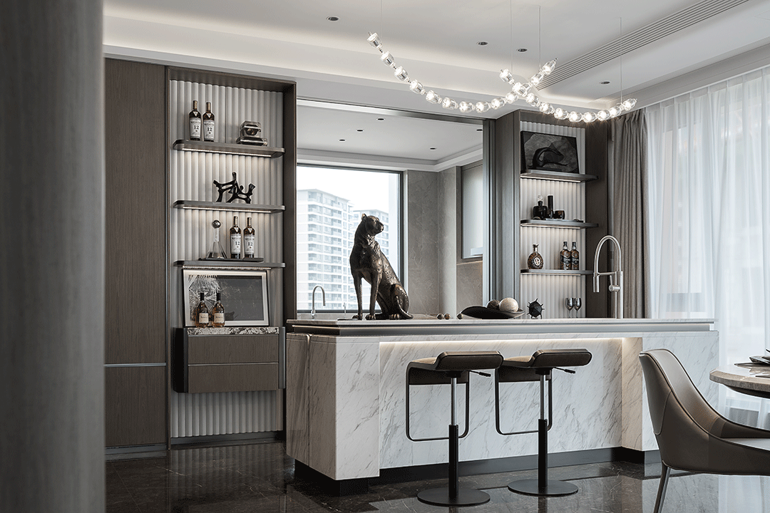 杭州龙湖丰收湖大平层样板间丨中国杭州丨北京靳朝晖设计有限公司-24