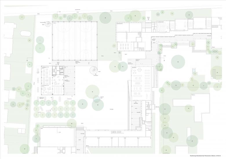 Muttenz 中学扩建项目丨瑞士丨Gschwind Architekten AG BSA SIA-15